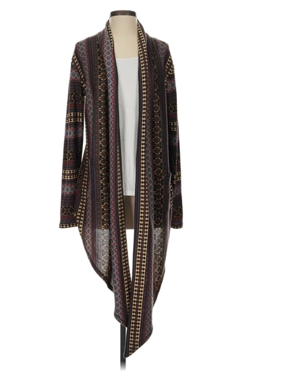 Double D Ranch Size S Open Front Cardigan